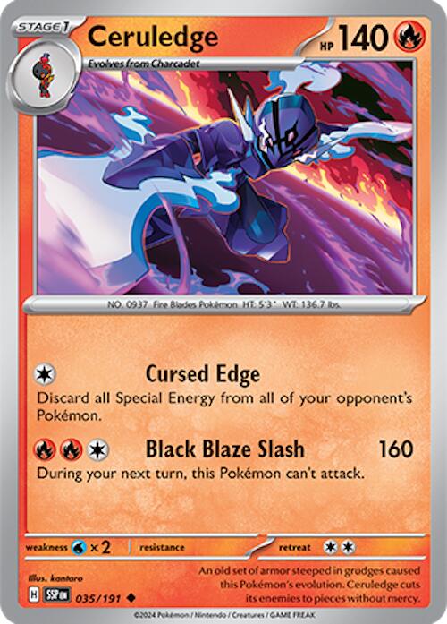 Ceruledge (035/191) [Scarlet & Violet: Surging Sparks] | Jack's On Queen