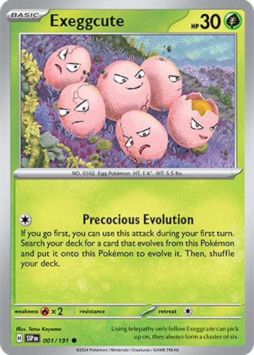 Exeggcute (001/191) [Scarlet & Violet: Surging Sparks] | Jack's On Queen