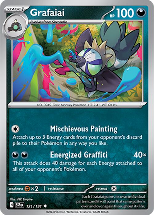 Grafaiai (121/191) [Scarlet & Violet: Surging Sparks] | Jack's On Queen