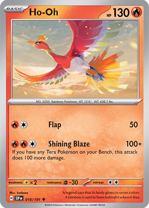 Ho-Oh (019/191) [Scarlet & Violet: Surging Sparks] | Jack's On Queen