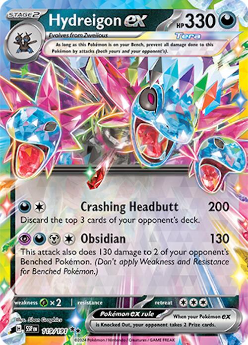 Hydreigon ex (119/191) [Scarlet & Violet: Surging Sparks] | Jack's On Queen