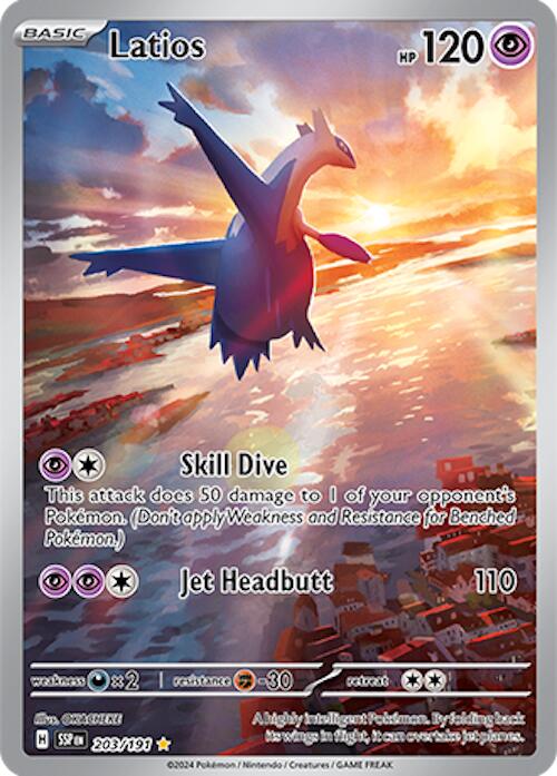 Latios (203/191) [Scarlet & Violet: Surging Sparks] | Jack's On Queen