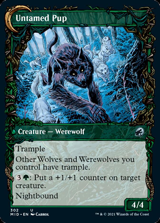 Hound Tamer // Untamed Pup (Showcase Equinox) [Innistrad: Midnight Hunt] | Jack's On Queen
