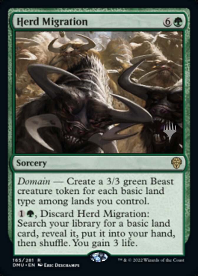 Herd Migration (Promo Pack) [Dominaria United Promos] | Jack's On Queen