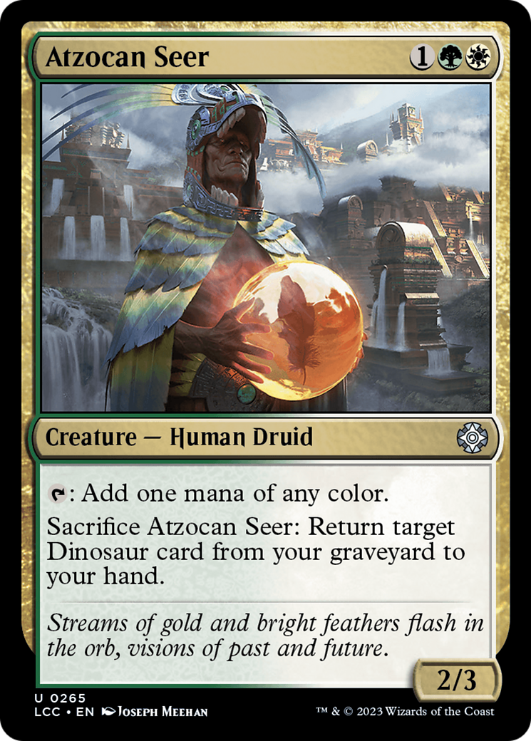 Atzocan Seer [The Lost Caverns of Ixalan Commander] | Jack's On Queen