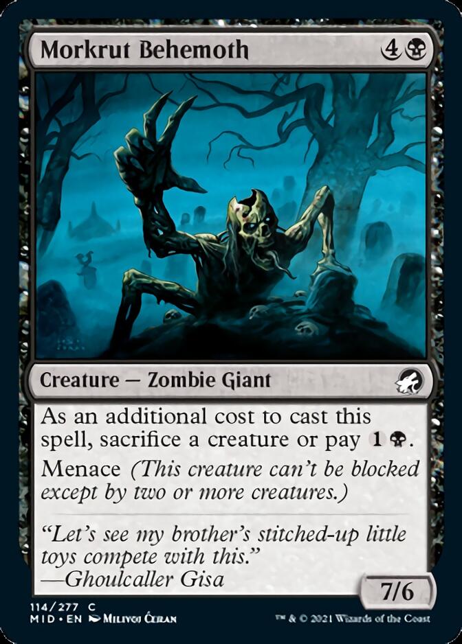 Morkrut Behemoth [Innistrad: Midnight Hunt] | Jack's On Queen