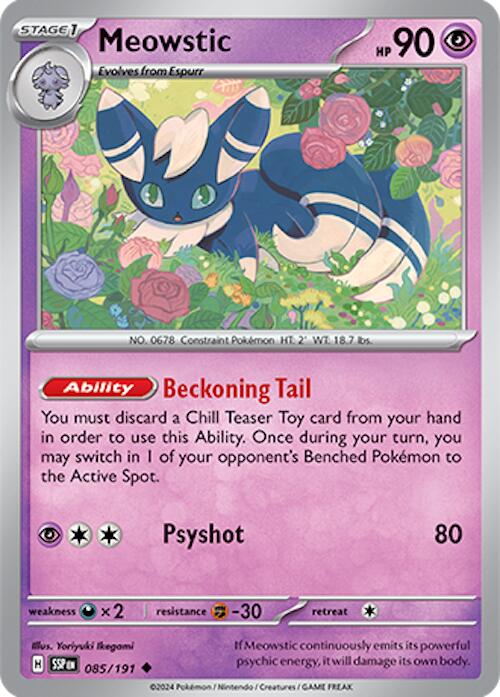 Meowstic (085/191) [Scarlet & Violet: Surging Sparks] | Jack's On Queen