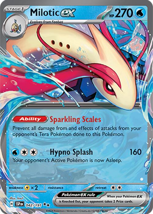 Milotic ex (042/191) [Scarlet & Violet: Surging Sparks] | Jack's On Queen