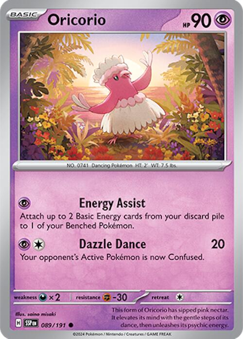 Oricorio (089/191) [Scarlet & Violet: Surging Sparks] | Jack's On Queen