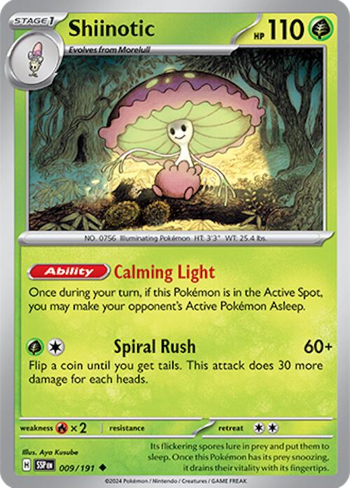 Shiinotic (009/191) [Scarlet & Violet: Surging Sparks] | Jack's On Queen