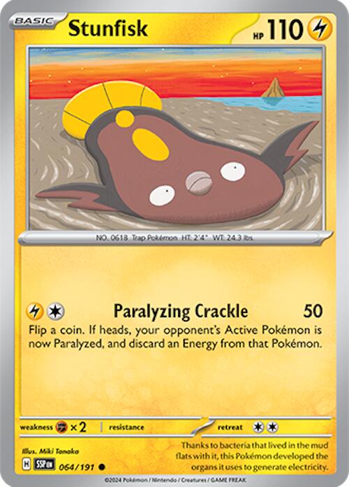 Stunfisk (064/191) [Scarlet & Violet: Surging Sparks] | Jack's On Queen
