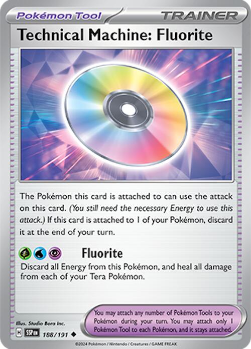 Technical Machine: Fluorite (188/191) [Scarlet & Violet: Surging Sparks] | Jack's On Queen