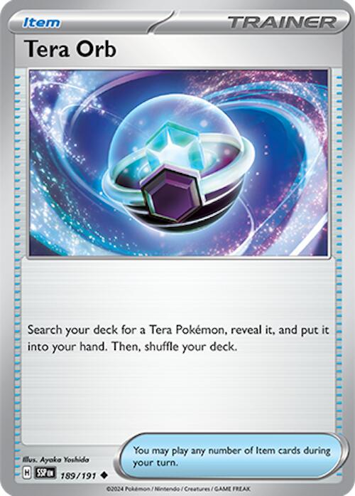 Tera Orb (189/191) [Scarlet & Violet: Surging Sparks] | Jack's On Queen