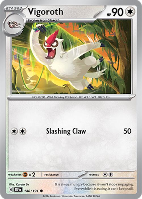 Vigoroth (146/191) [Scarlet & Violet: Surging Sparks] | Jack's On Queen
