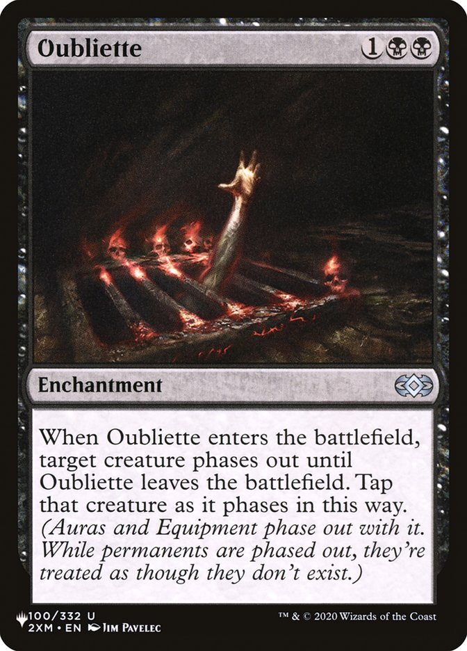 Oubliette [The List] | Jack's On Queen
