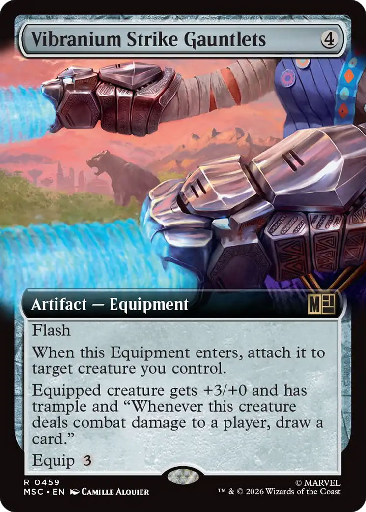 Vibranium Strike Gauntlets (Extended Art) [Marvel Super Heroes Commander] | Jack's On Queen
