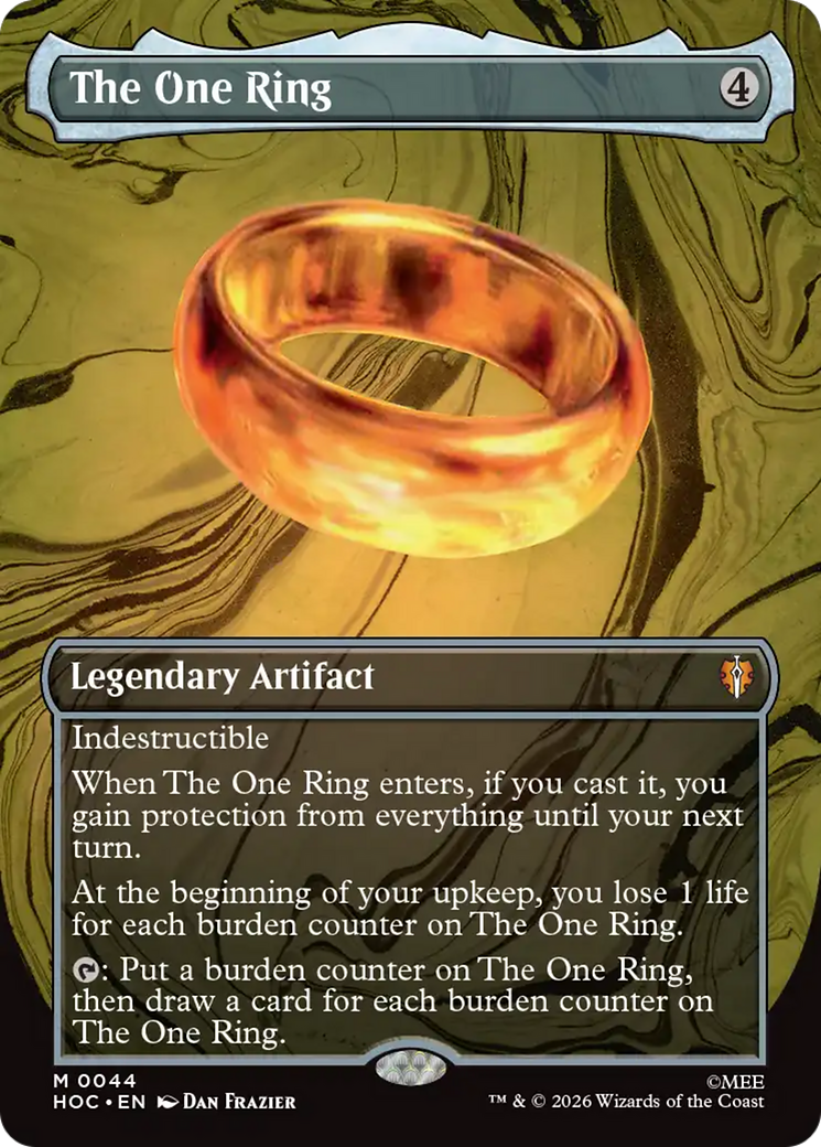 The One Ring (Borderless) [The Hobbit] | Jack's On Queen