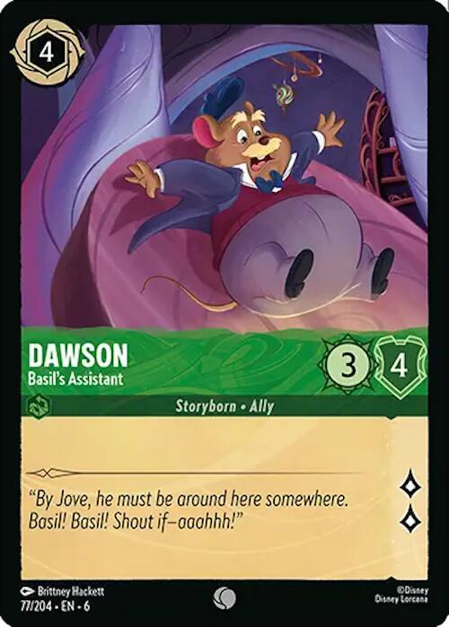 Dawson - Basil's Assistant (77/204) [Azurite Sea] | Jack's On Queen