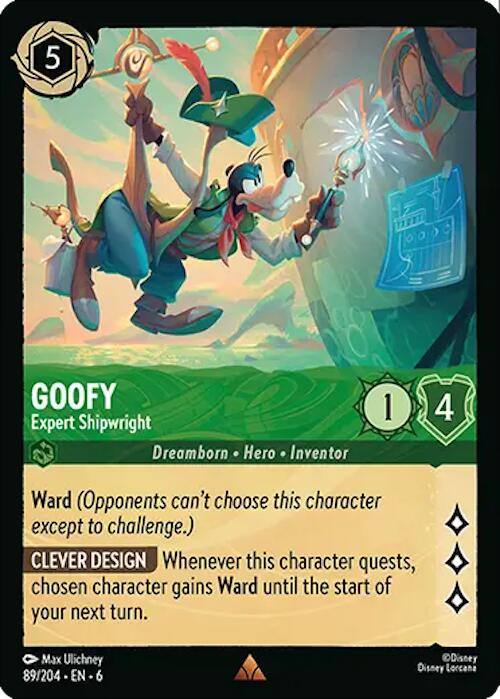 Goofy - Expert Shipwright (89/204) [Azurite Sea] | Jack's On Queen