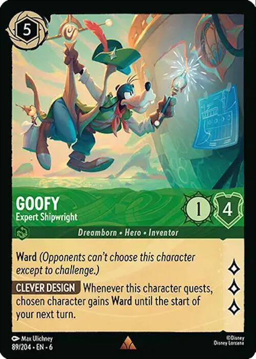 Goofy - Expert Shipwright (89/204) [Azurite Sea] | Jack's On Queen