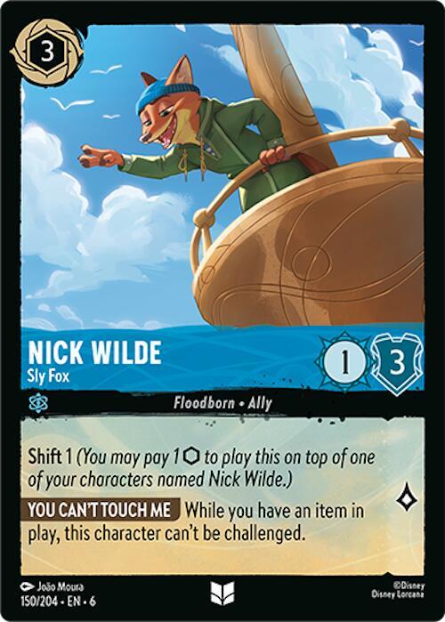 Nick Wilde - Sly Fox (150/204) [Azurite Sea] | Jack's On Queen