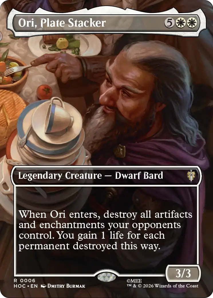 Ori, Plate Stacker (Borderless) [The Hobbit: Eternal-Legal] | Jack's On Queen