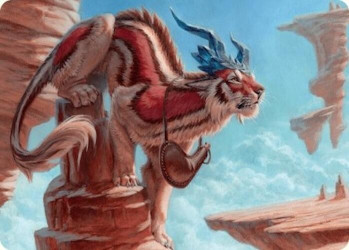 Felidar Savior Art Card (3/54) [Foundations Art Series] | Jack's On Queen
