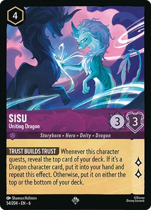 Sisu - Uniting Dragon (54/204) [Azurite Sea] | Jack's On Queen