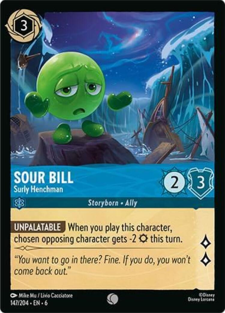Sour Bill - Surly Henchman (147/204) [Azurite Sea] | Jack's On Queen