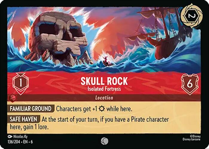 Skull Rock - Isolated Fortress (136/204) [Azurite Sea] | Jack's On Queen