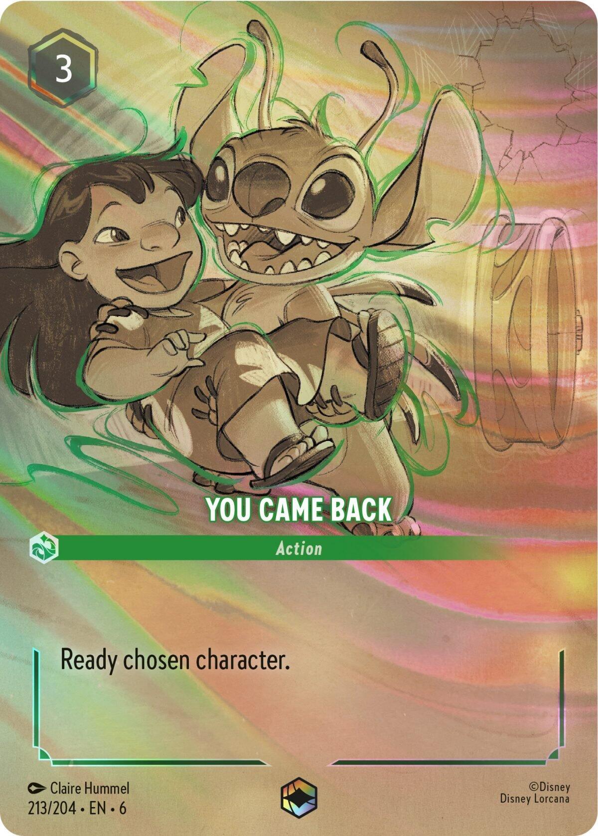 You Came Back (Enchanted) (213/204) [Azurite Sea] | Jack's On Queen
