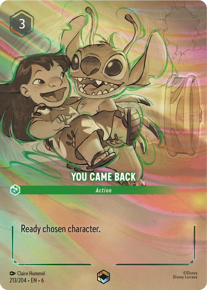 You Came Back (Enchanted) (213/204) [Azurite Sea] | Jack's On Queen