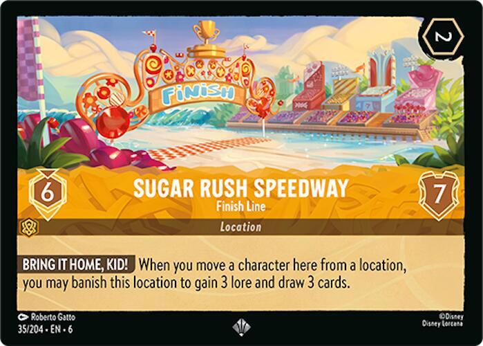 Sugar Rush Speedway - Finish Line (35/204) [Azurite Sea] | Jack's On Queen