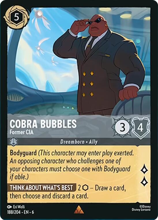 Cobra Bubbles - Former CIA (188/204) [Azurite Sea] | Jack's On Queen
