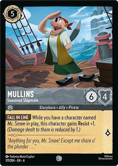 Mullins - Seasoned Shipmate (177/204) [Azurite Sea] | Jack's On Queen