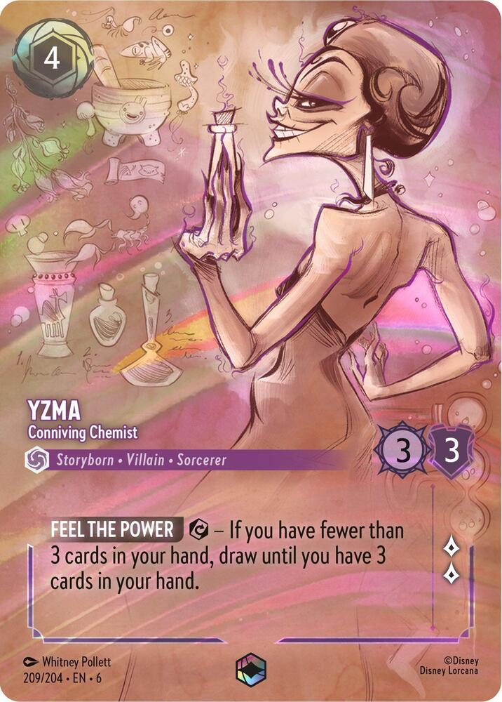 Yzma - Conniving Chemist (Enchanted) (209/204) [Azurite Sea] | Jack's On Queen