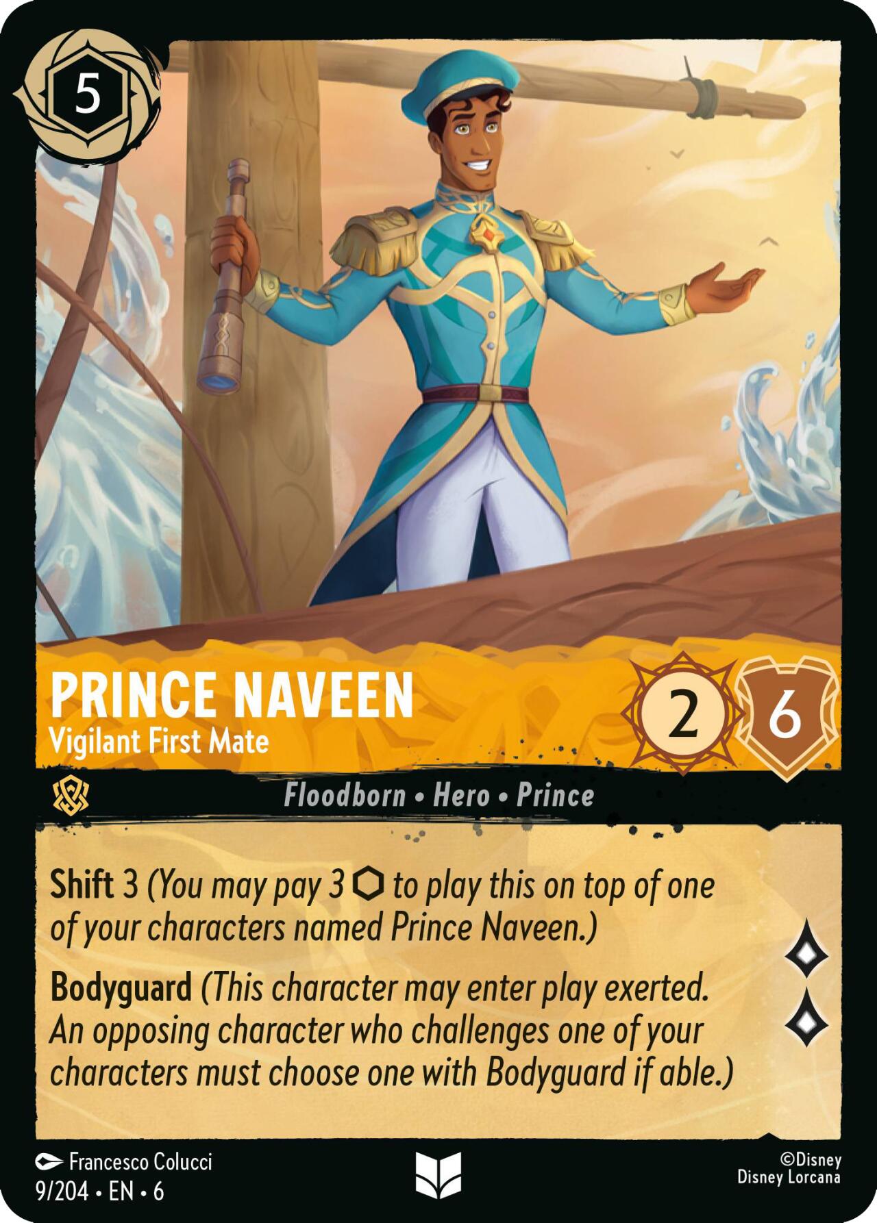 Prince Naveen - Vigilant First Mate (9/204) [Azurite Sea] | Jack's On Queen