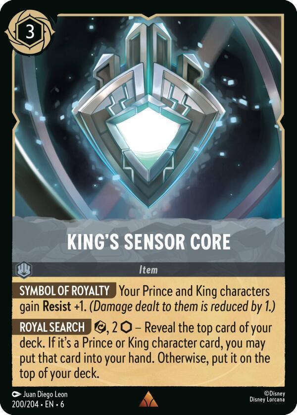 King's Sensor Core (200/204) [Azurite Sea] | Jack's On Queen