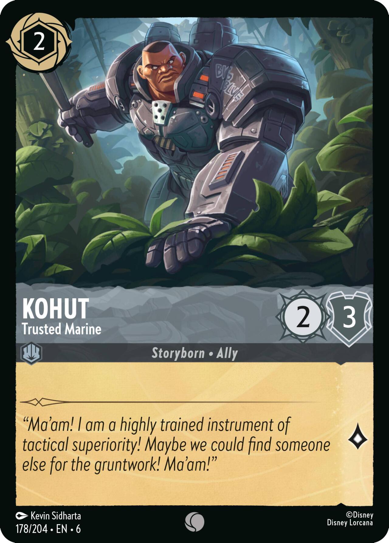 Kohut - Trusted Marine (178/204) [Azurite Sea] | Jack's On Queen
