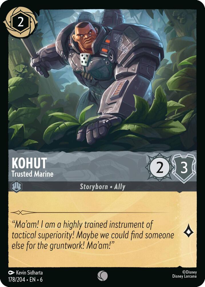 Kohut - Trusted Marine (178/204) [Azurite Sea] | Jack's On Queen