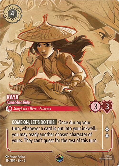 Raya - Kumandran Rider (Enchanted) (214/204) [Azurite Sea] | Jack's On Queen