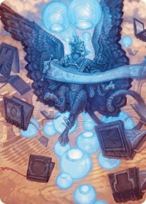 Sphinx of Forgotten Lore Art Card (33/54) [Foundations Art Series] | Jack's On Queen