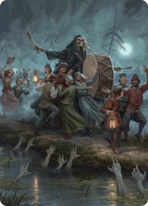 Blasphemous Edict Art Card (35/54) [Foundations Art Series] | Jack's On Queen