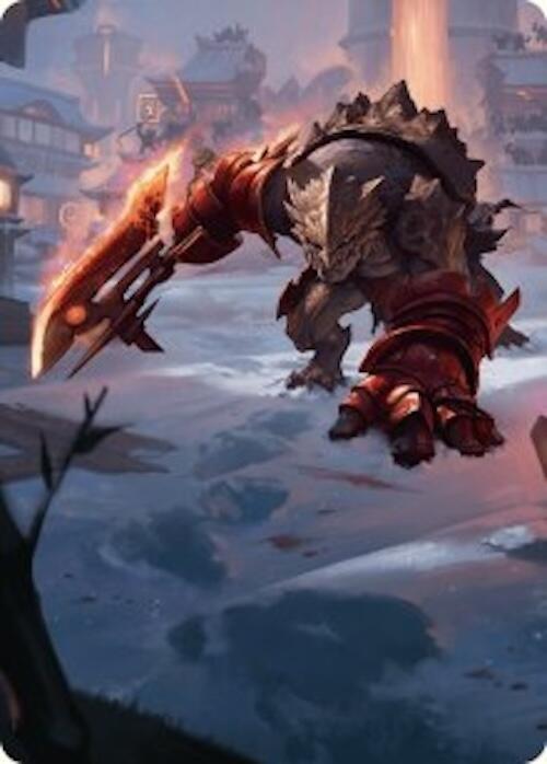 Searslicer Goblin Art Card (39/54) [Foundations Art Series] | Jack's On Queen