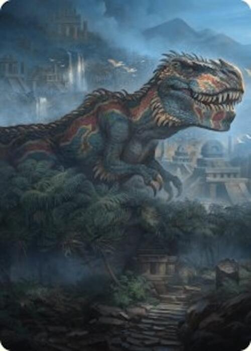 Ghalta, Primal Hunger Art Card (41/54) [Foundations Art Series] | Jack's On Queen