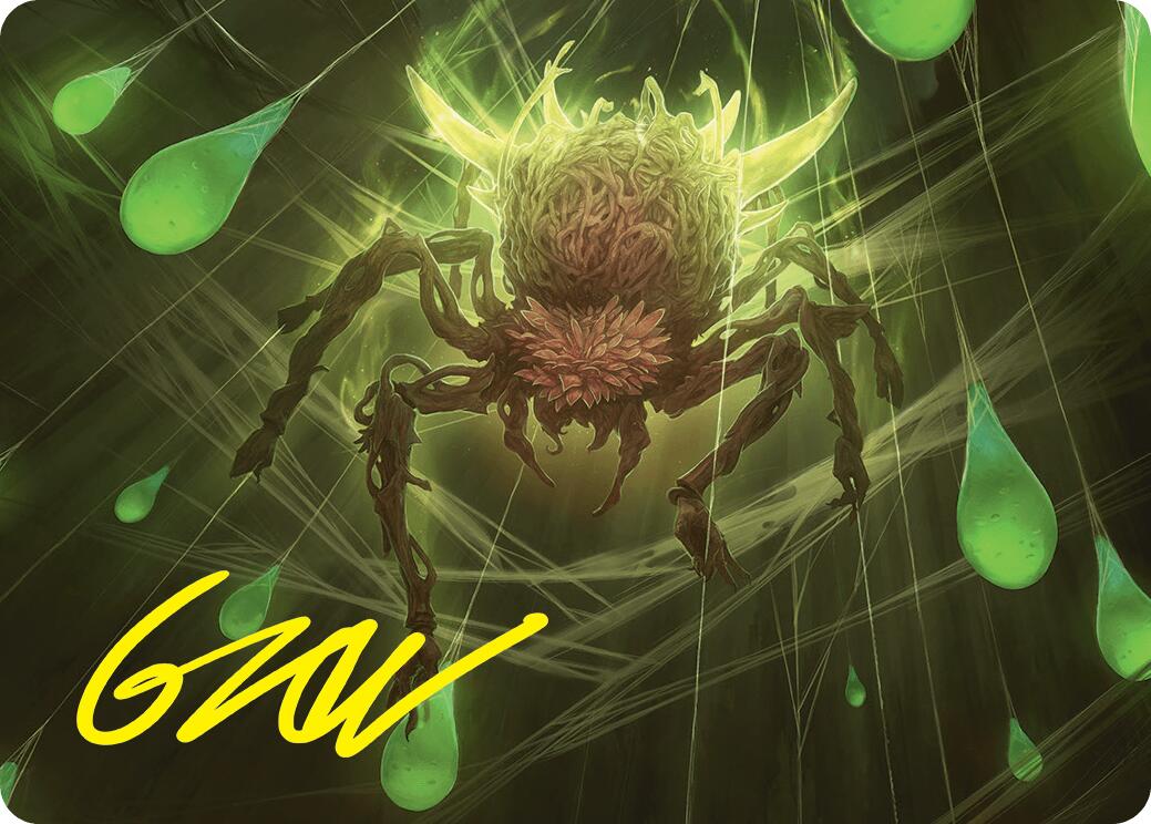 Spinner of Souls Art Card (13/54) (Gold-Stamped Signature) [Foundations Art Series] | Jack's On Queen