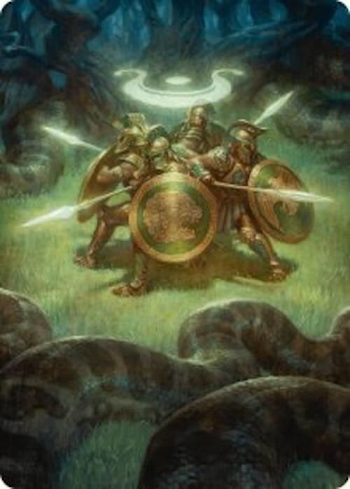 Anthem of Champions Art Card (47/54) [Foundations Art Series] | Jack's On Queen