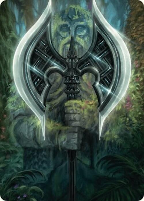 Leyline Axe Art Card (49/54) [Foundations Art Series] | Jack's On Queen