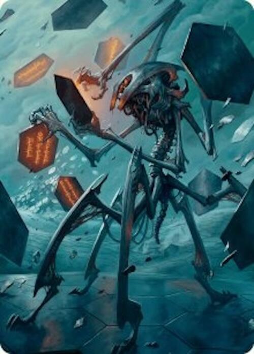 Scrawling Crawler Art Card (50/54) [Foundations Art Series] | Jack's On Queen