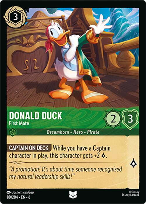Donald Duck - First Mate (80/204) [Azurite Sea] | Jack's On Queen